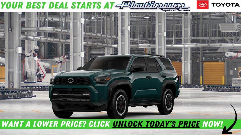 new 2026 Toyota 4Runner car, priced at $57,625