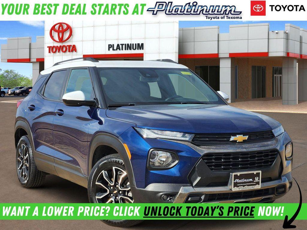 used 2022 Chevrolet TrailBlazer car, priced at $17,333