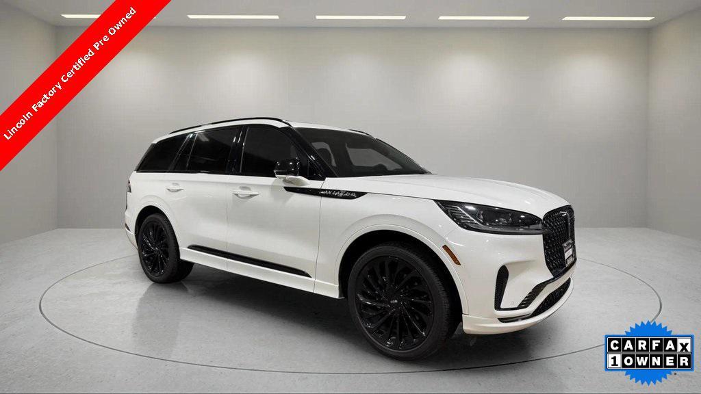 used 2025 Lincoln Aviator car, priced at $68,987