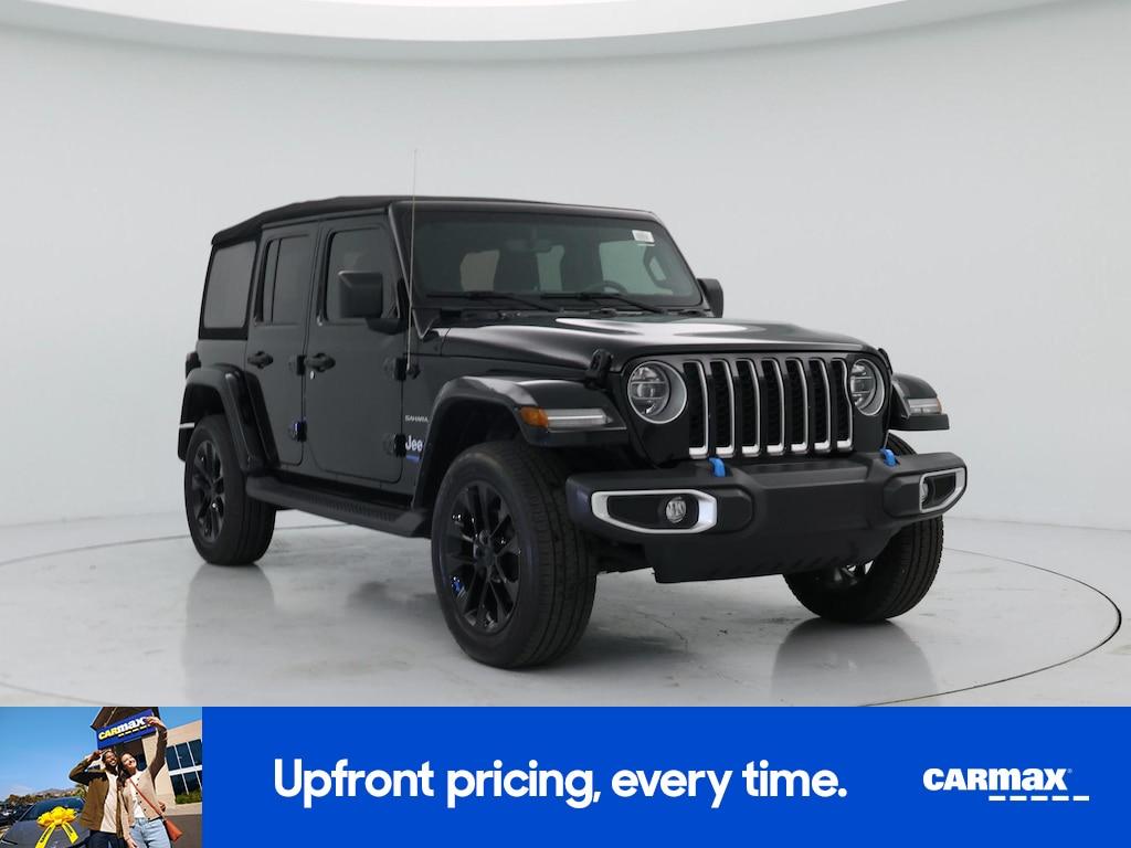 used 2022 Jeep Wrangler Unlimited 4xe car, priced at $34,998