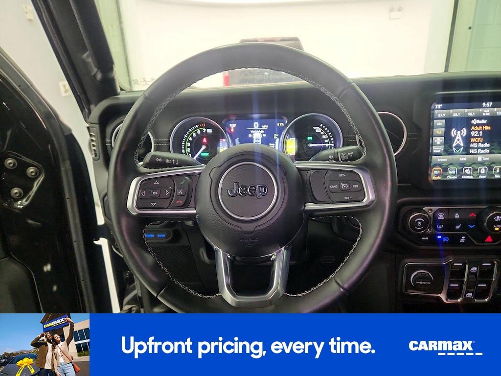 used 2022 Jeep Wrangler Unlimited 4xe car, priced at $34,998