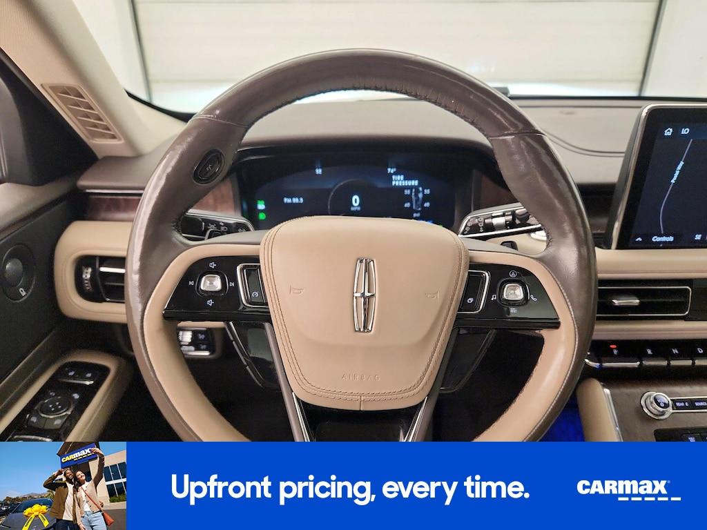 used 2021 Lincoln Aviator car, priced at $37,998