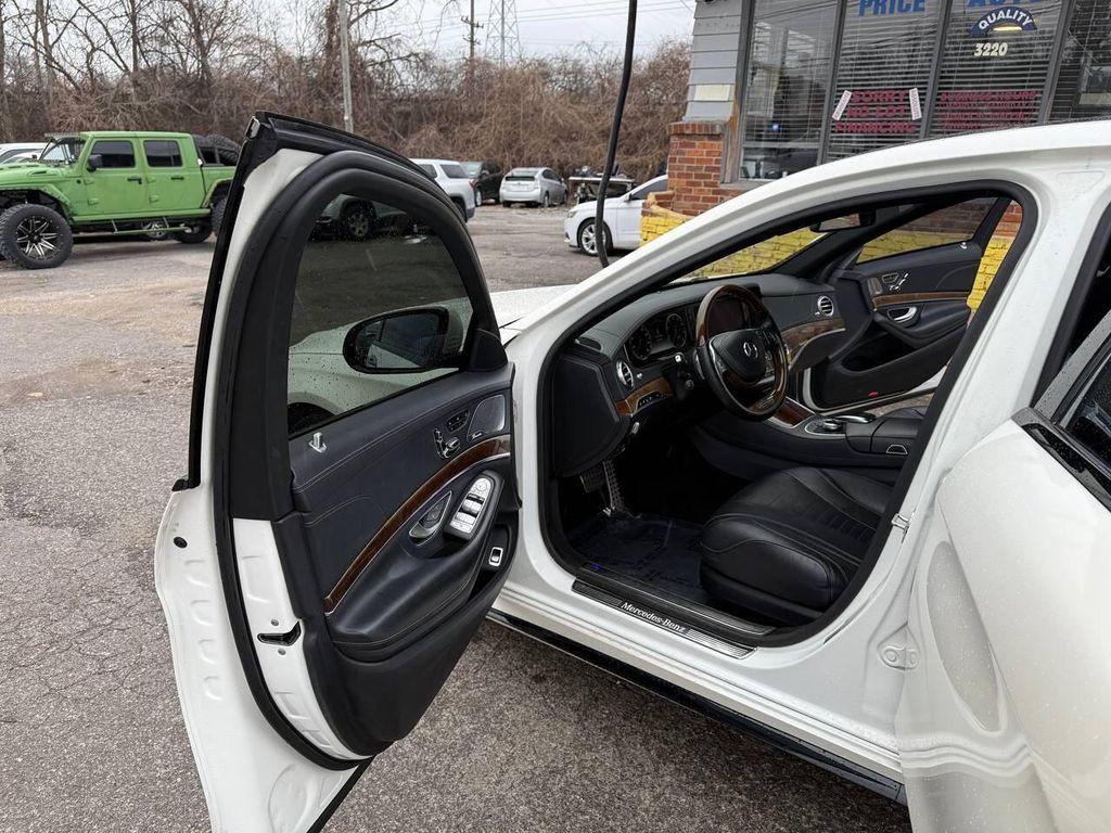 used 2015 Mercedes-Benz S-Class car, priced at $21,999