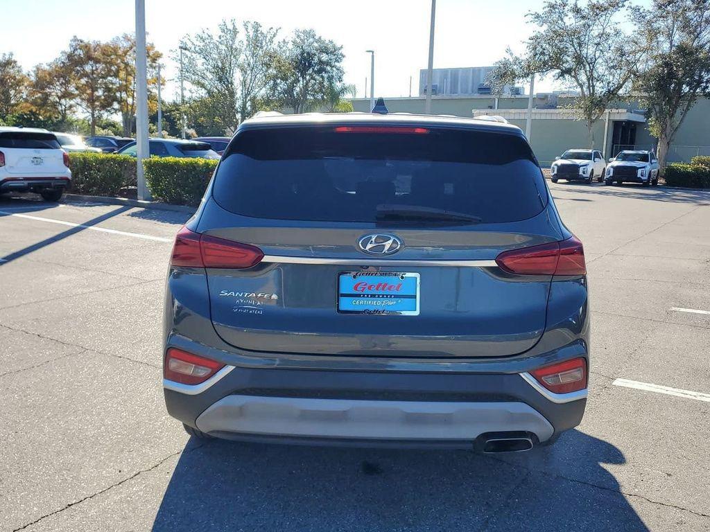 used 2020 Hyundai Santa Fe car, priced at $14,987