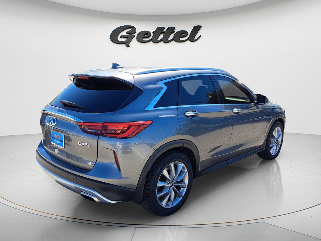 used 2021 INFINITI QX50 car, priced at $14,843