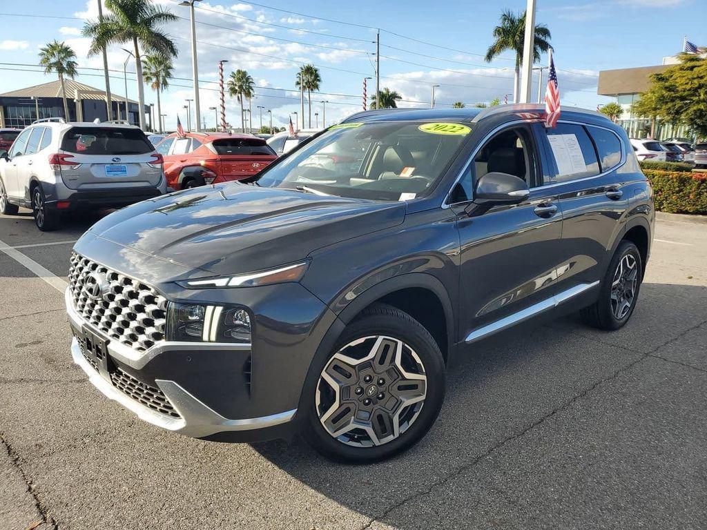 used 2022 Hyundai Santa Fe car, priced at $22,707