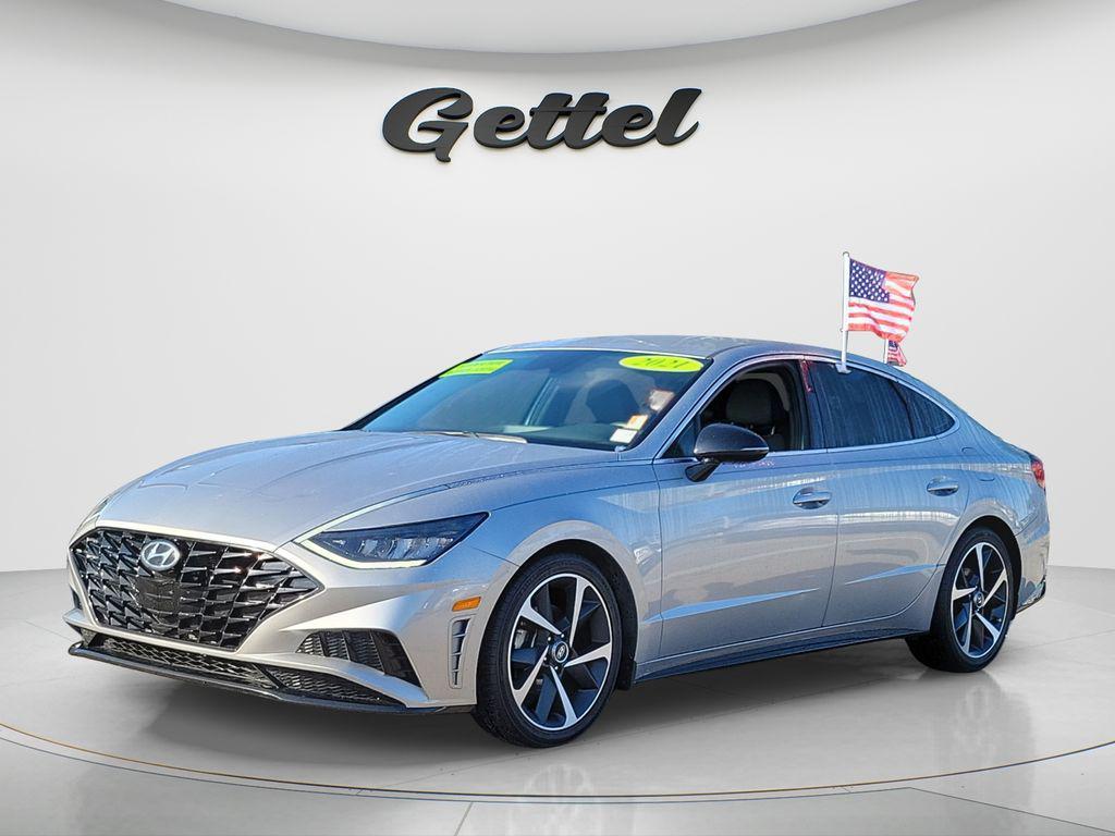 used 2021 Hyundai Sonata car, priced at $15,387