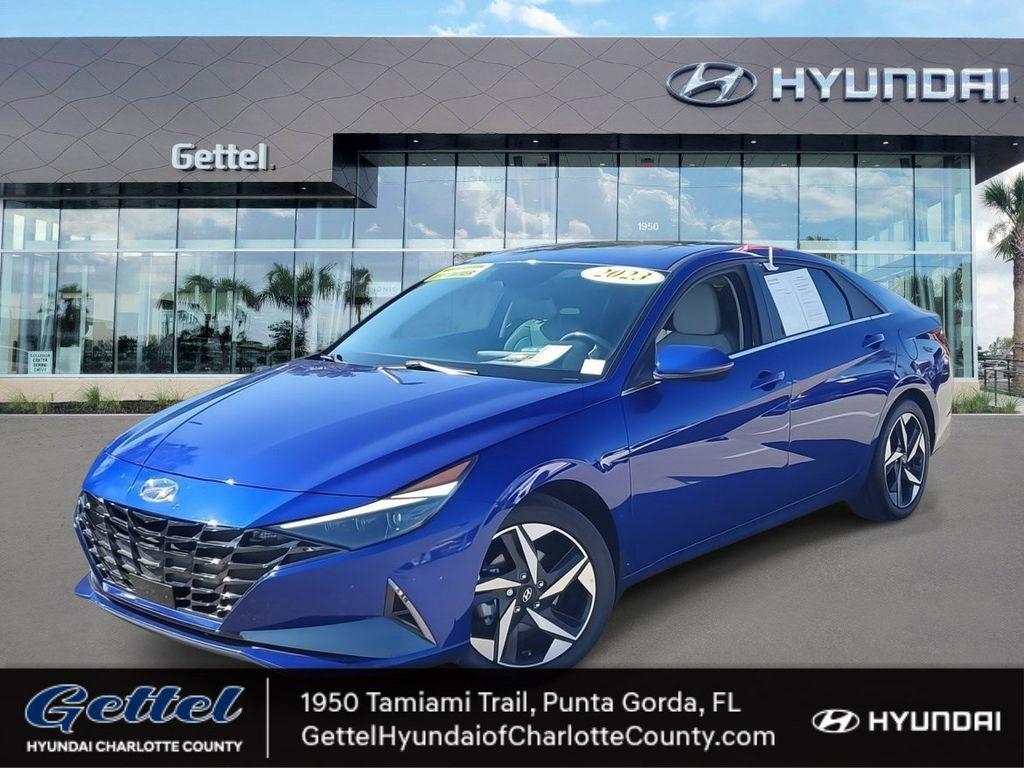 used 2023 Hyundai ELANTRA HEV car, priced at $17,804