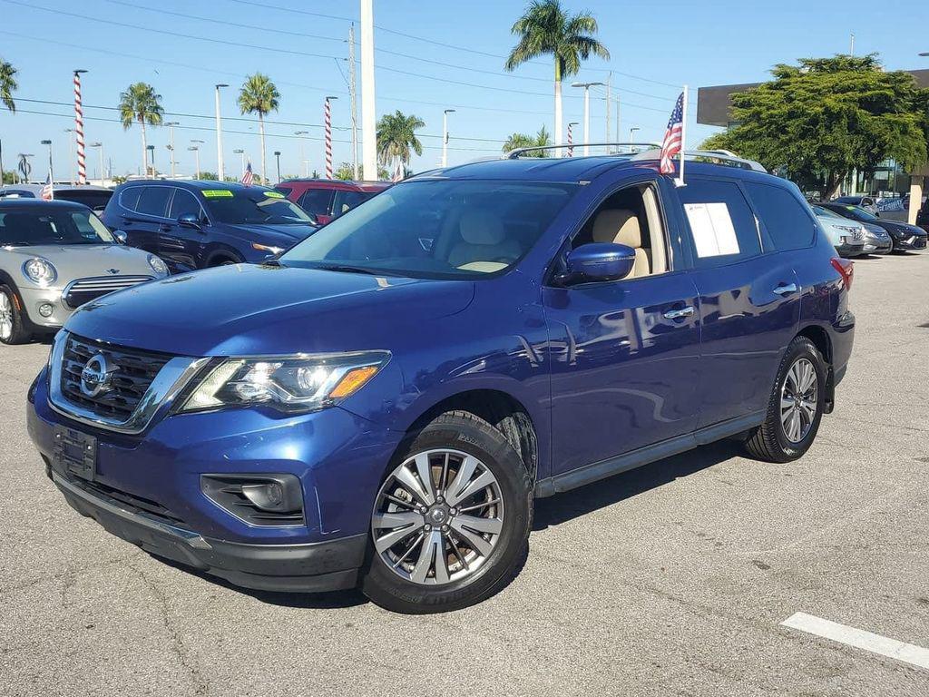 used 2017 Nissan Pathfinder car, priced at $7,095