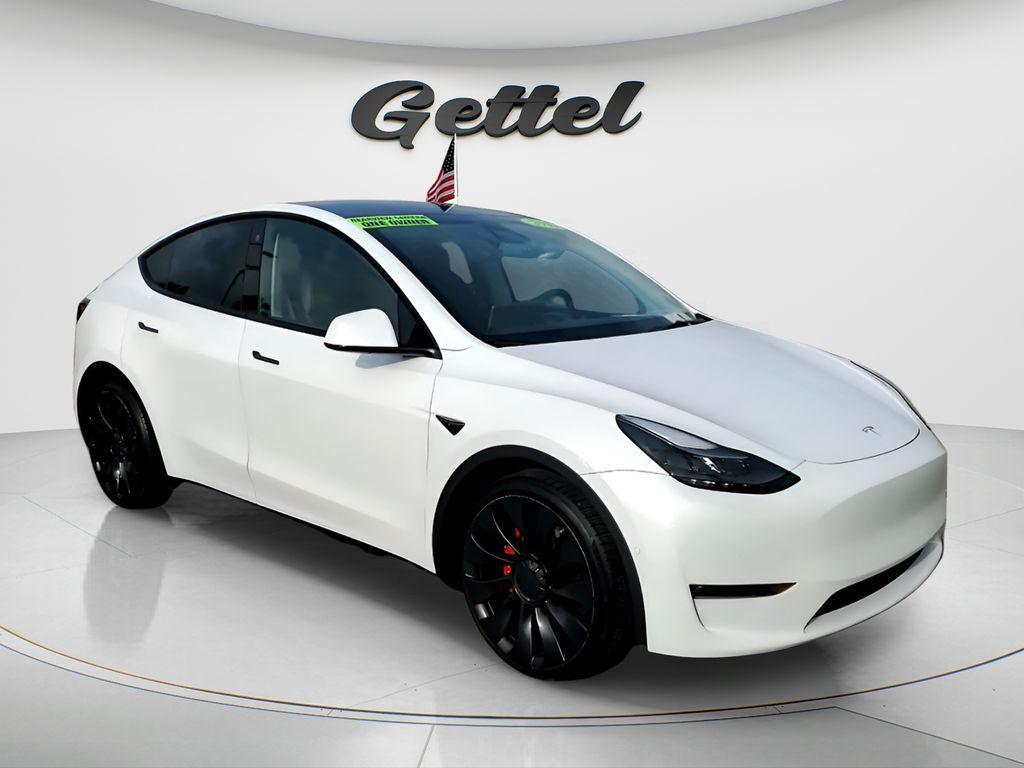 used 2022 Tesla Model Y car, priced at $30,607
