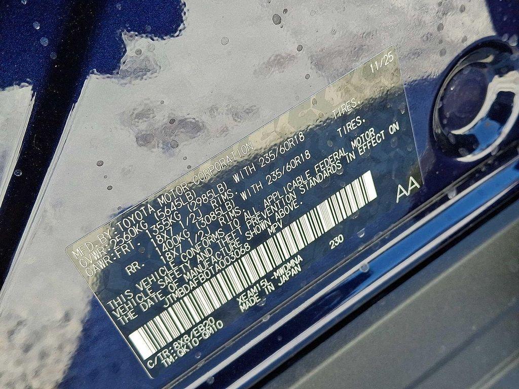 new 2026 Toyota bZ car, priced at $42,959