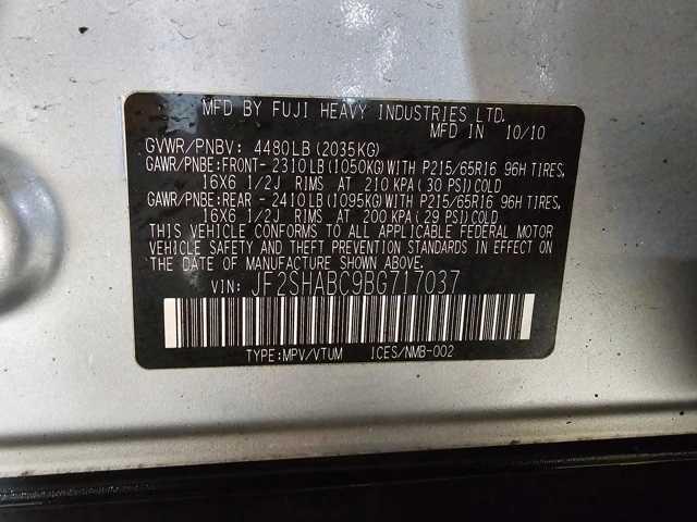 used 2011 Subaru Forester car, priced at $6,995