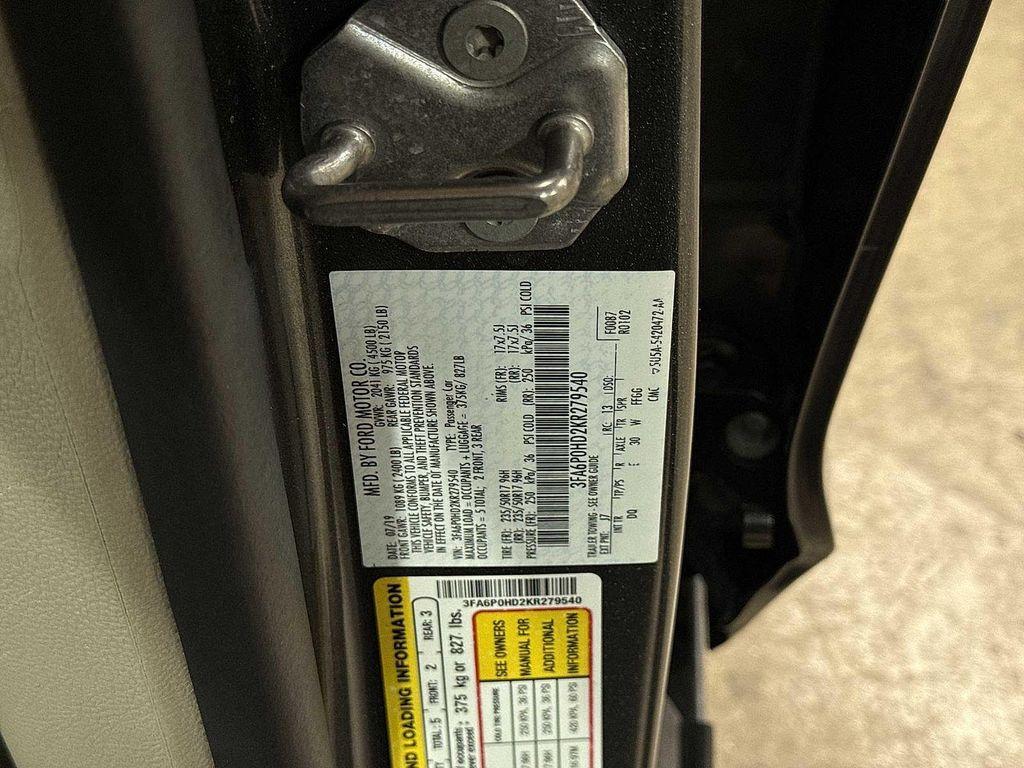 used 2019 Ford Fusion car, priced at $13,395