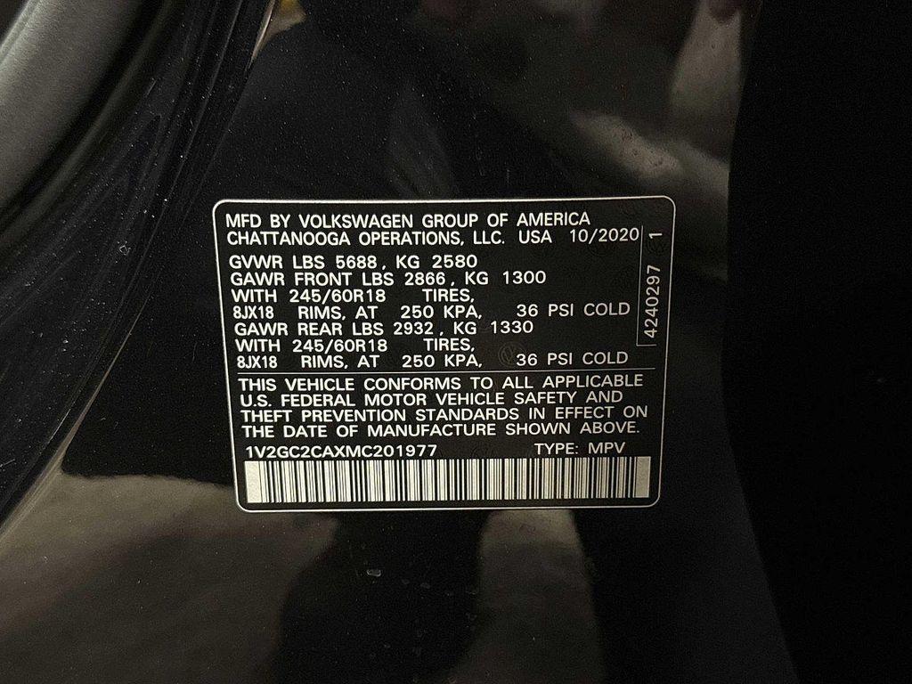 used 2021 Volkswagen Atlas Cross Sport car, priced at $20,495