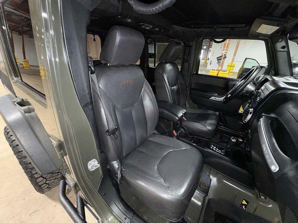 used 2015 Jeep Wrangler Unlimited car, priced at $17,695