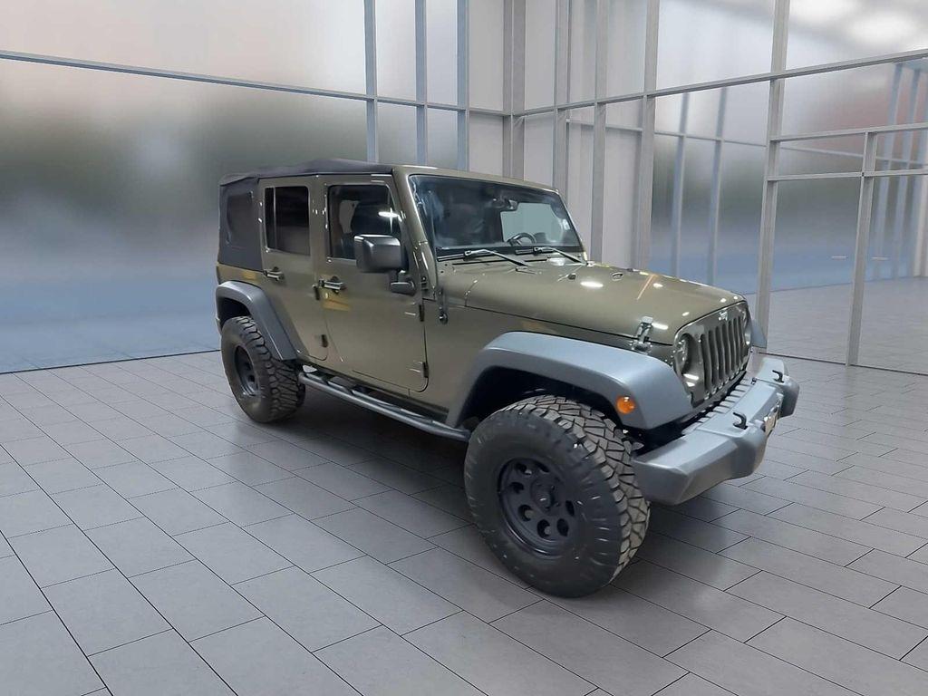 used 2015 Jeep Wrangler Unlimited car, priced at $17,695
