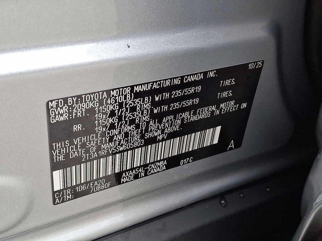 new 2025 Toyota RAV4 car, priced at $41,884