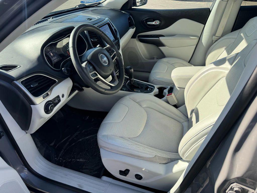 used 2021 Jeep Cherokee car, priced at $18,500