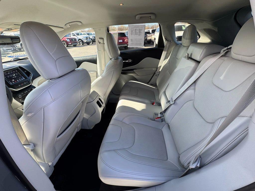 used 2021 Jeep Cherokee car, priced at $18,500