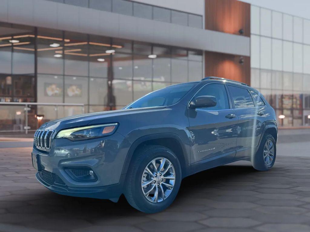 used 2021 Jeep Cherokee car, priced at $18,500