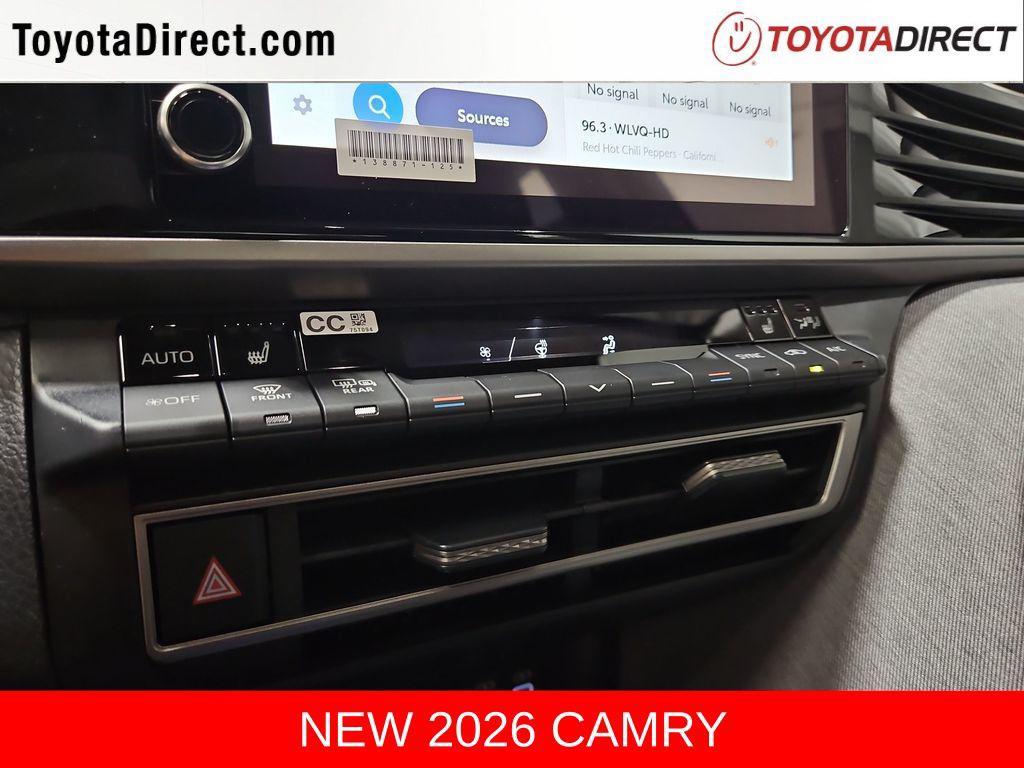 new 2026 Toyota Camry car, priced at $30,981