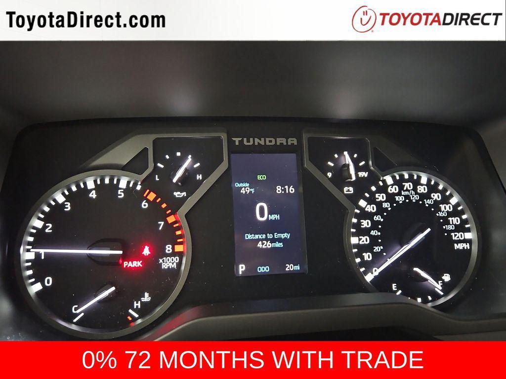 new 2026 Toyota Tundra car, priced at $49,405