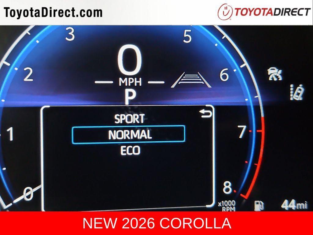 new 2026 Toyota Corolla car, priced at $25,641
