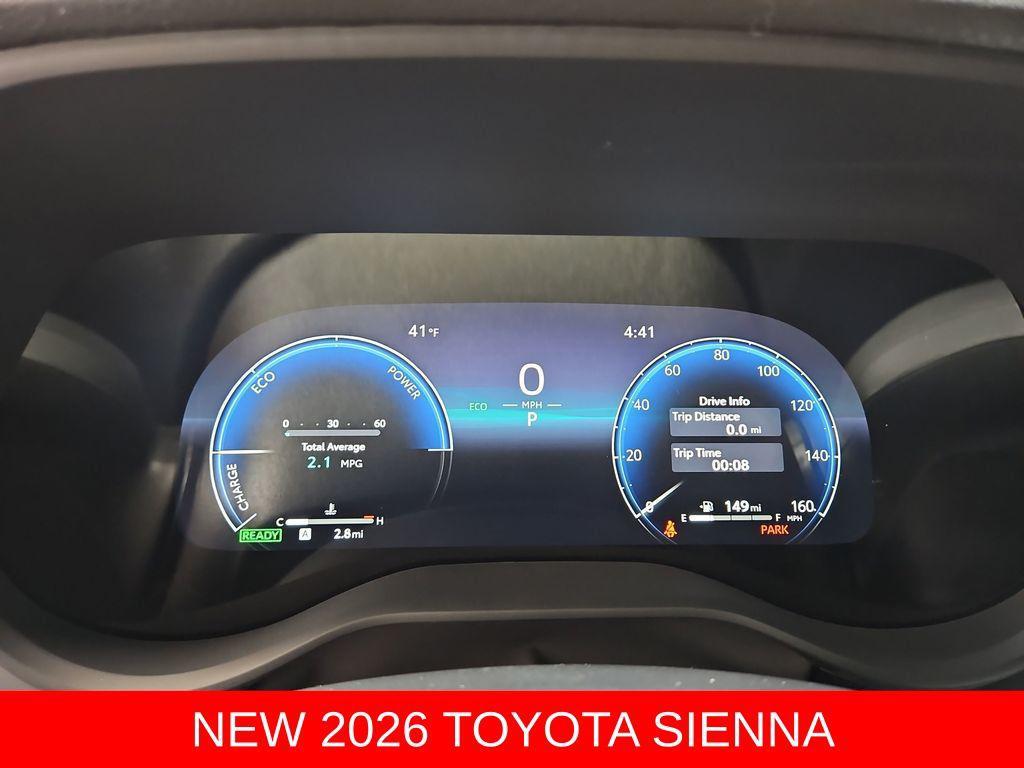 new 2026 Toyota Sienna car, priced at $52,197