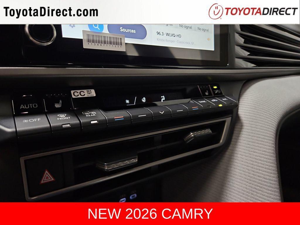 new 2026 Toyota Camry car, priced at $32,906