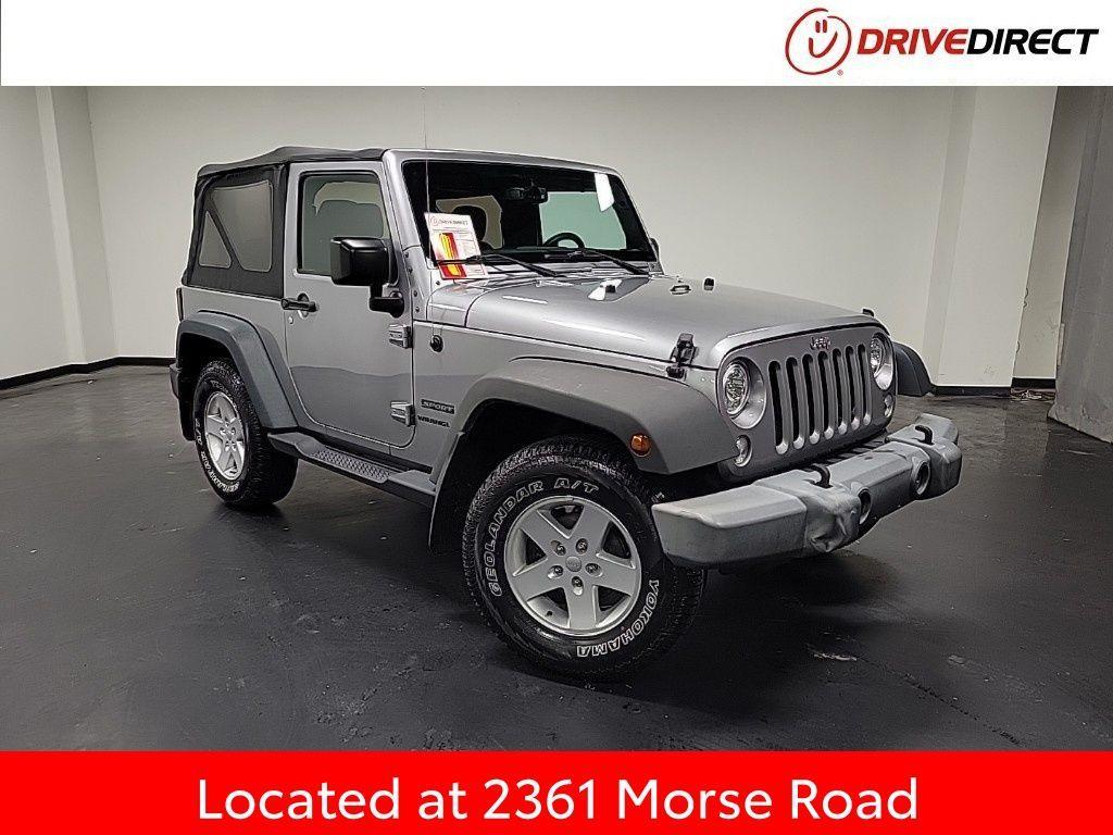 used 2017 Jeep Wrangler car, priced at $14,500
