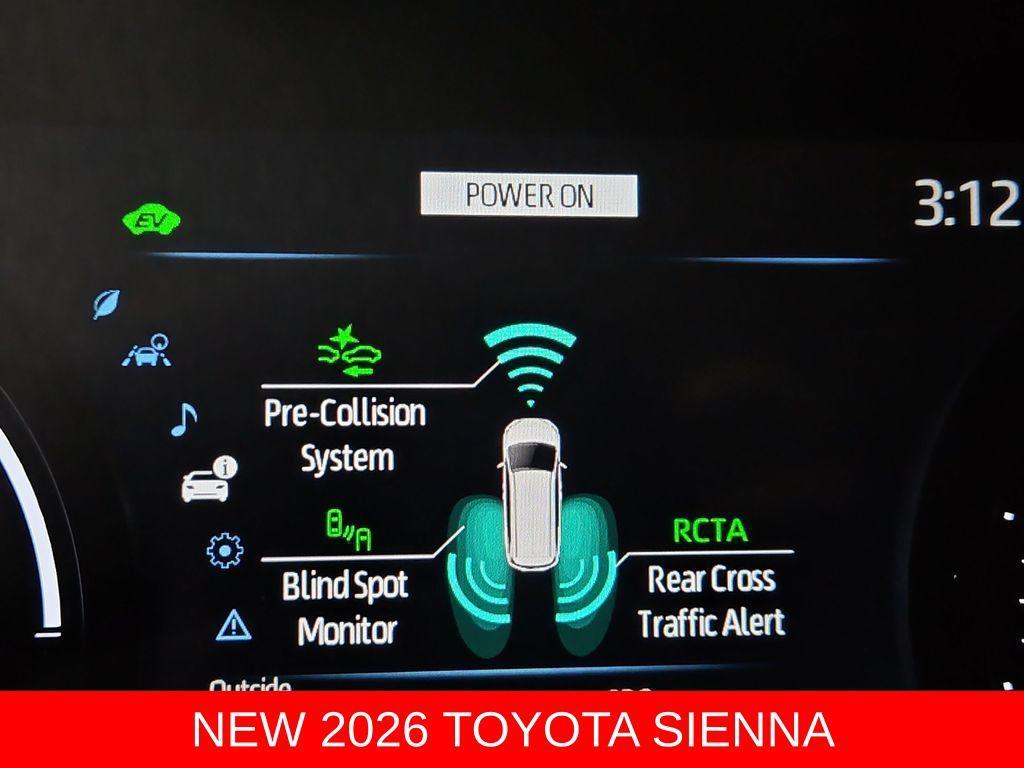 new 2026 Toyota Sienna car, priced at $43,707