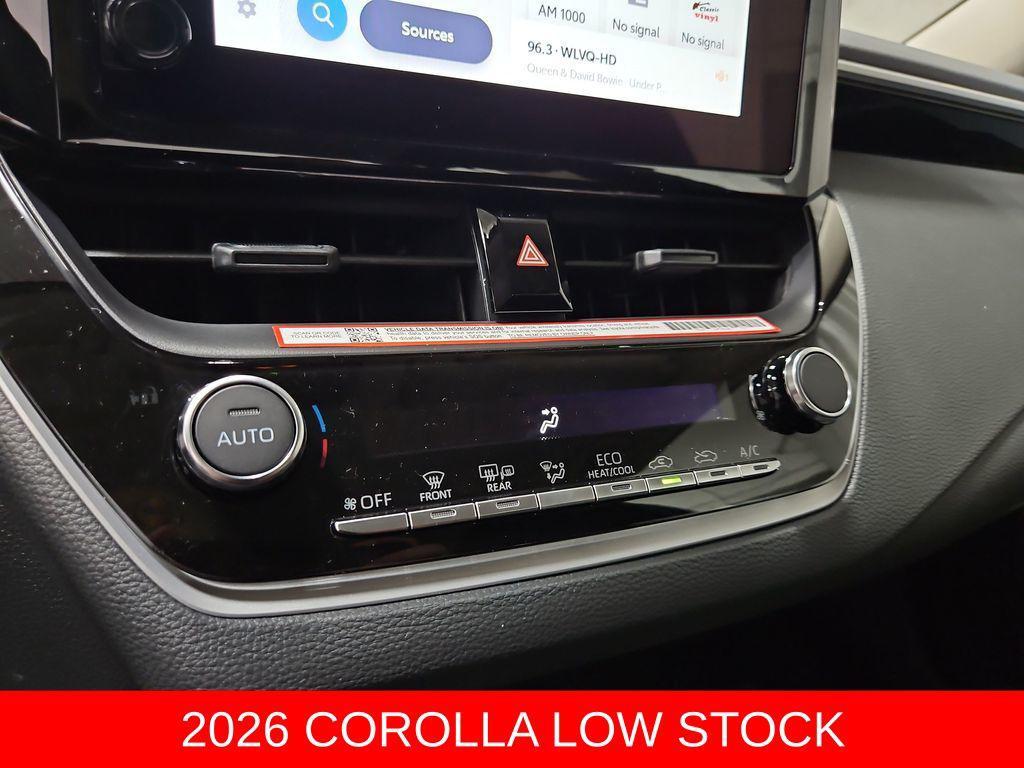 new 2026 Toyota Corolla car, priced at $22,957
