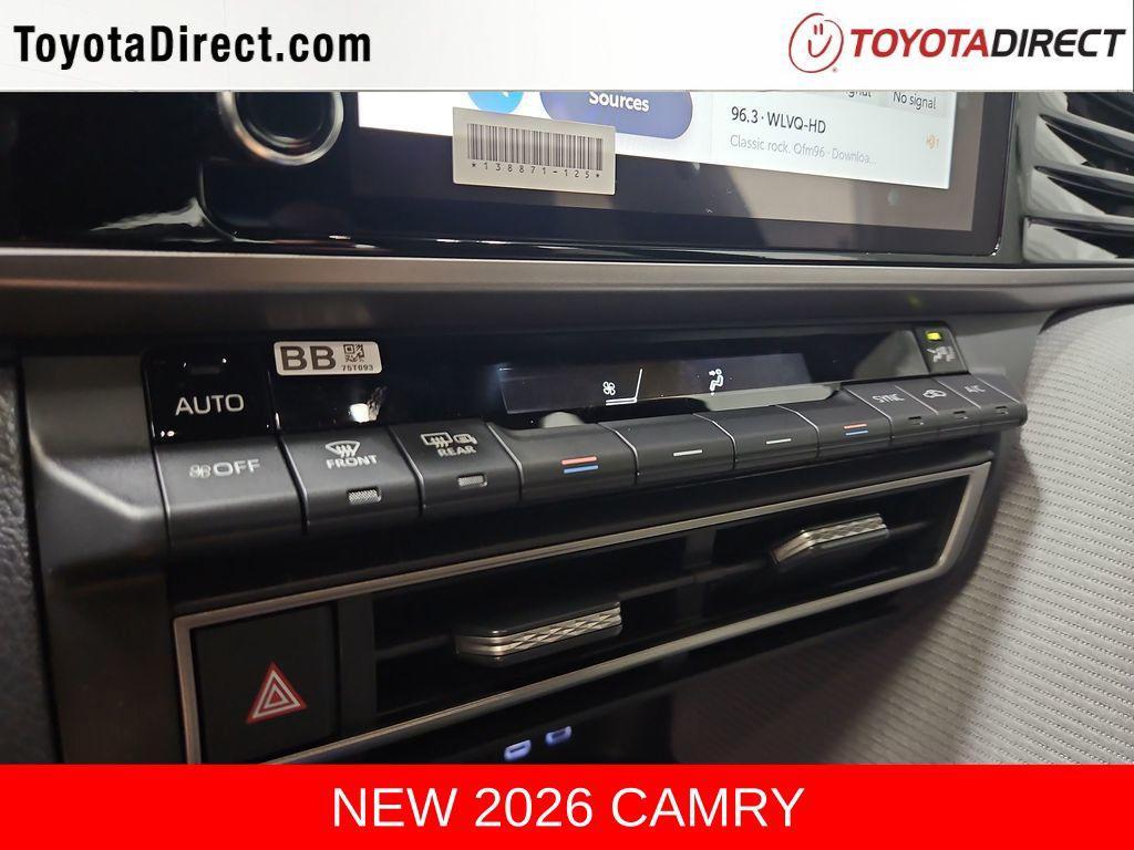 new 2026 Toyota Camry car, priced at $31,926