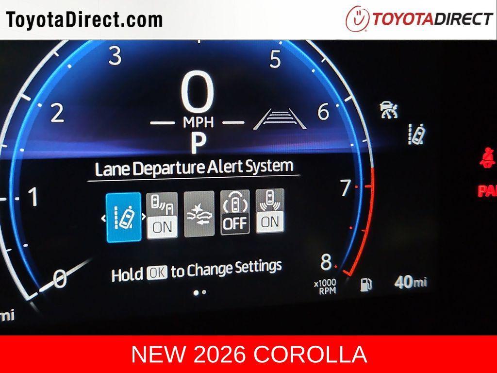 new 2026 Toyota Corolla car, priced at $23,321
