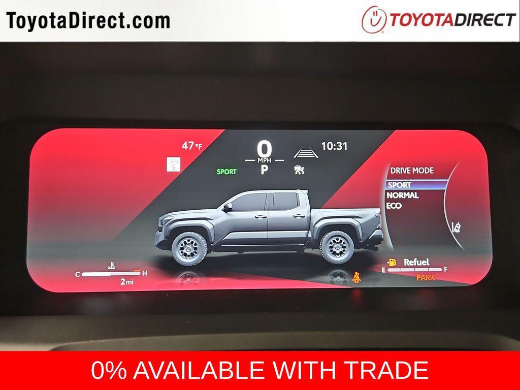 new 2026 Toyota Tacoma car, priced at $44,005