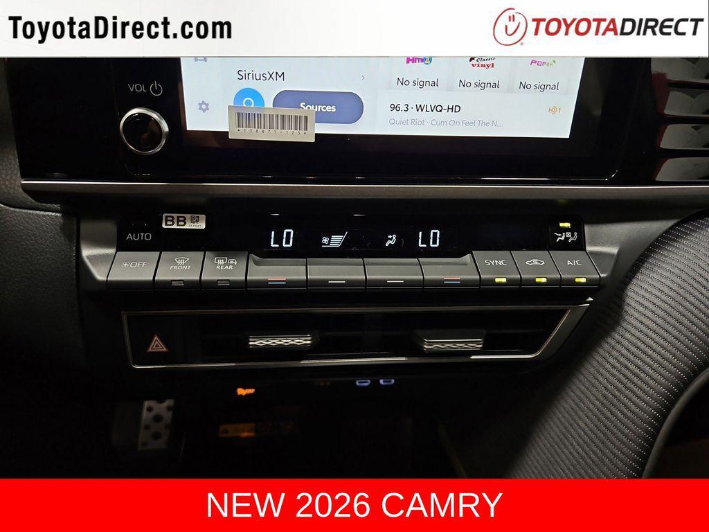 new 2026 Toyota Camry car, priced at $33,287