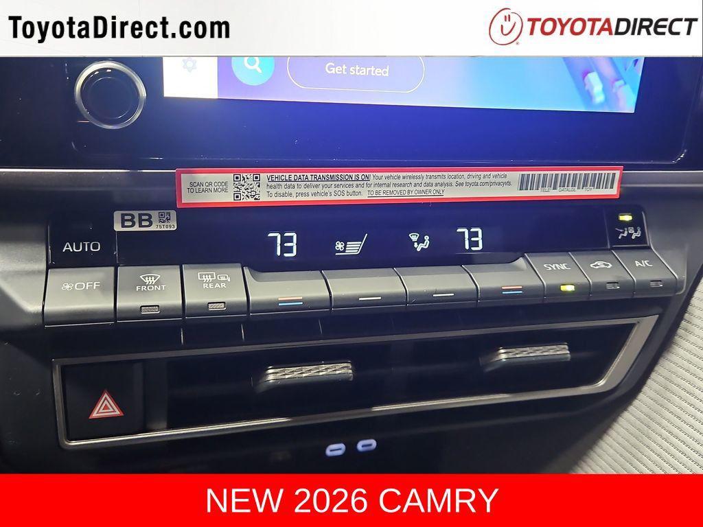 new 2026 Toyota Camry car, priced at $32,276