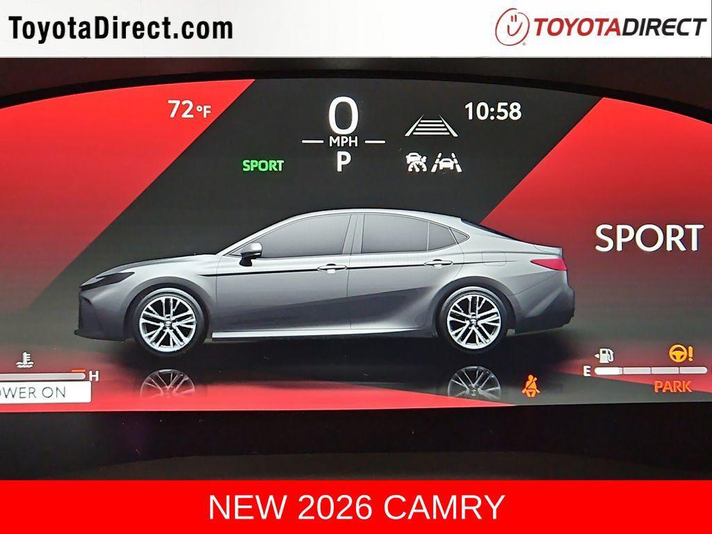 new 2026 Toyota Camry car, priced at $40,610