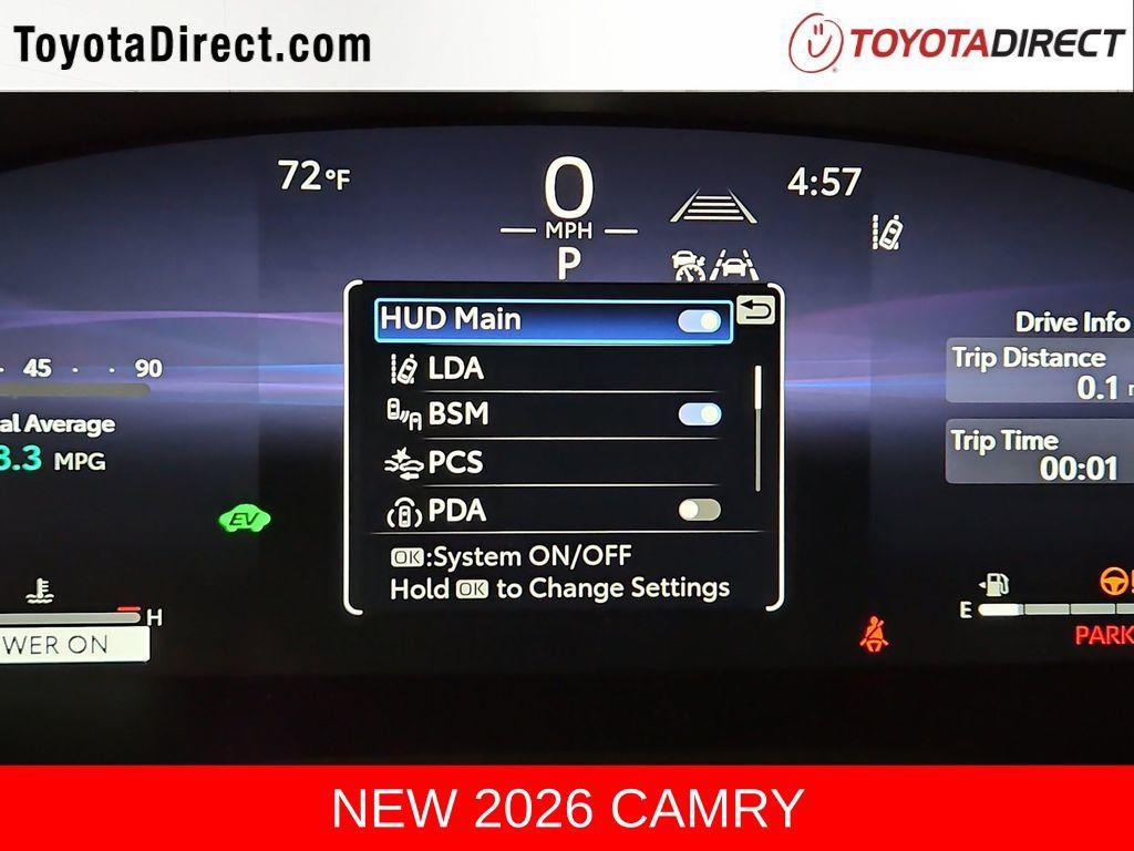 new 2026 Toyota Camry car, priced at $40,610