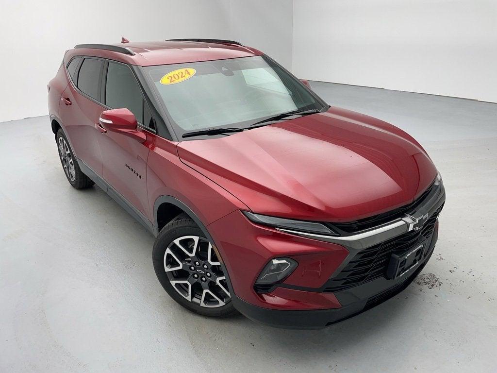 used 2024 Chevrolet Blazer car, priced at $35,545