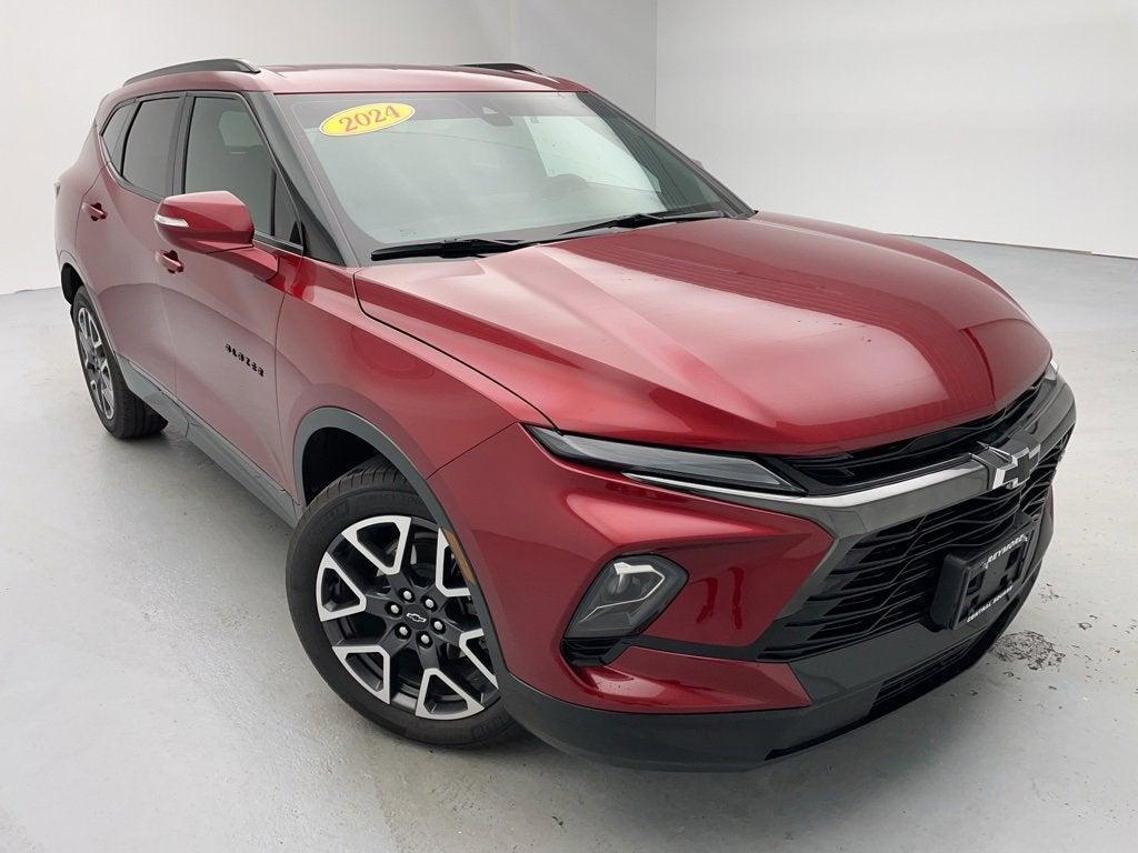 used 2024 Chevrolet Blazer car, priced at $35,545