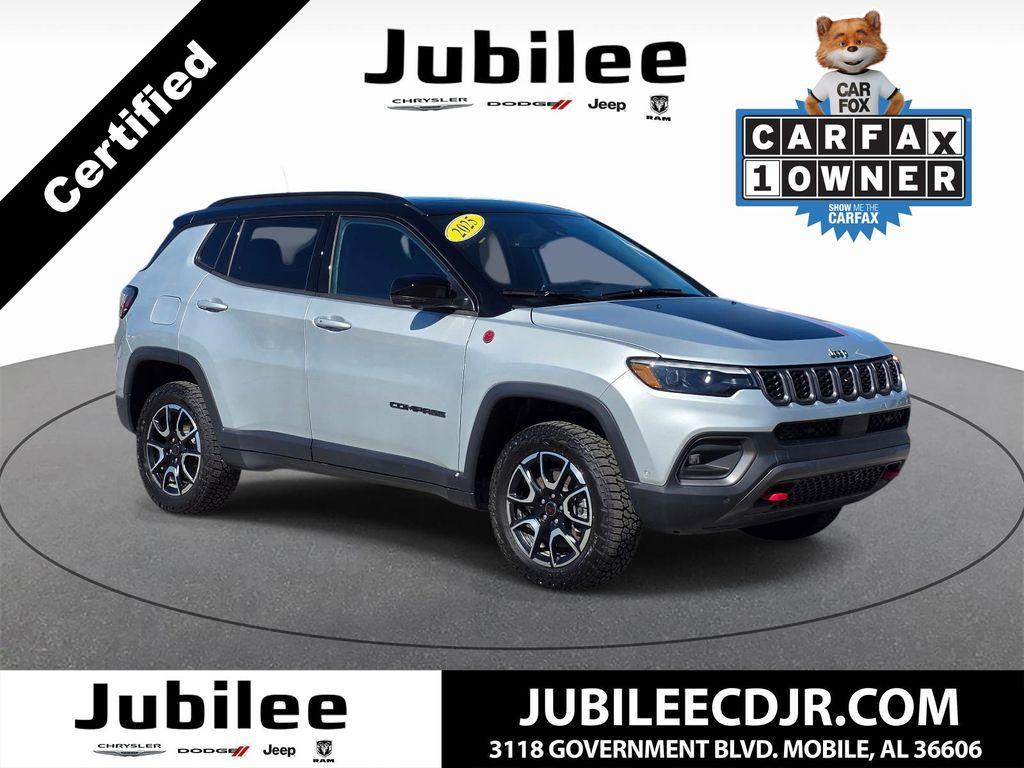 used 2025 Jeep Compass car, priced at $27,490