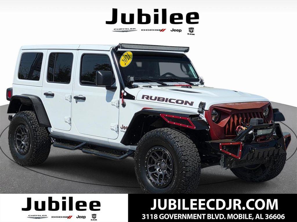 used 2021 Jeep Wrangler Unlimited car, priced at $32,990