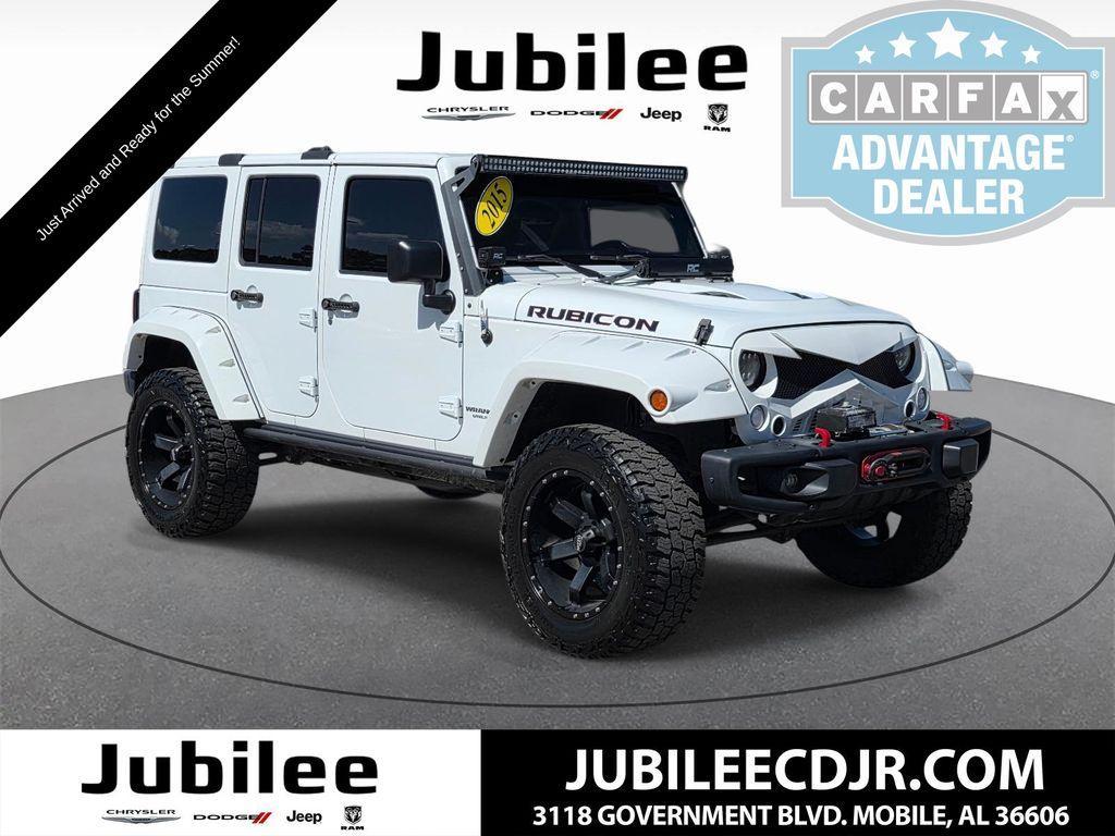 used 2015 Jeep Wrangler Unlimited car, priced at $21,990
