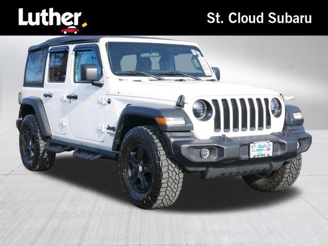 used 2021 Jeep Wrangler Unlimited car, priced at $20,499