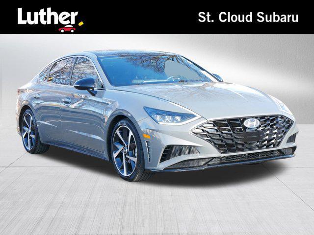 used 2021 Hyundai Sonata car, priced at $19,999