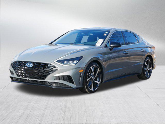 used 2021 Hyundai Sonata car, priced at $19,999
