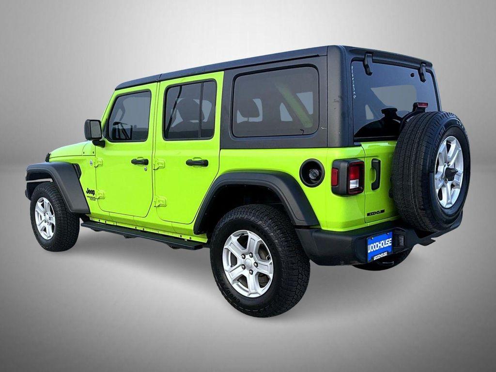 used 2021 Jeep Wrangler Unlimited car, priced at $26,345