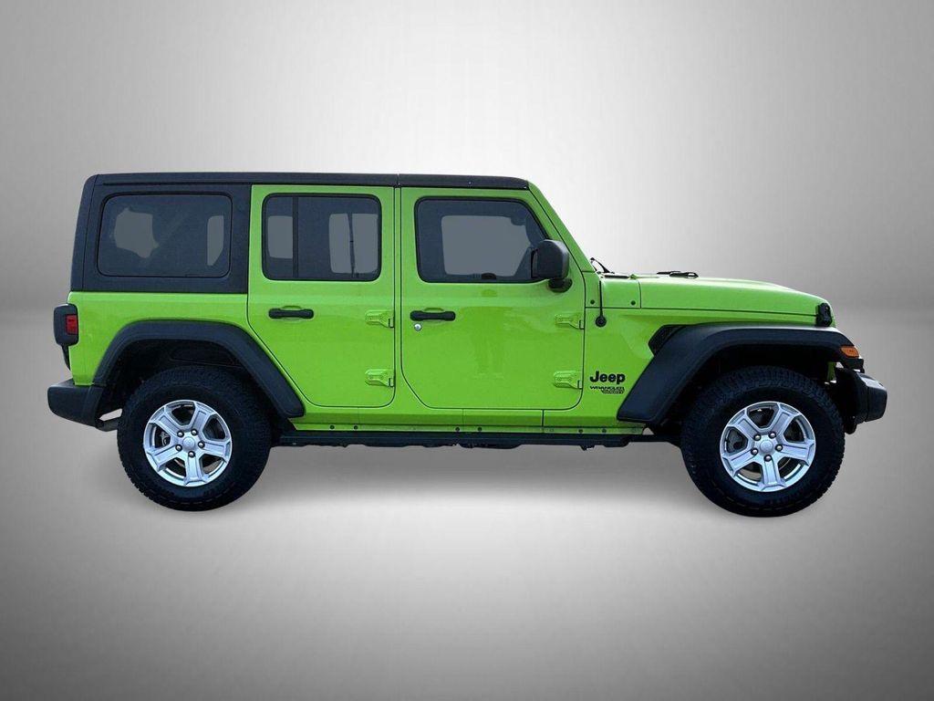 used 2021 Jeep Wrangler Unlimited car, priced at $26,345