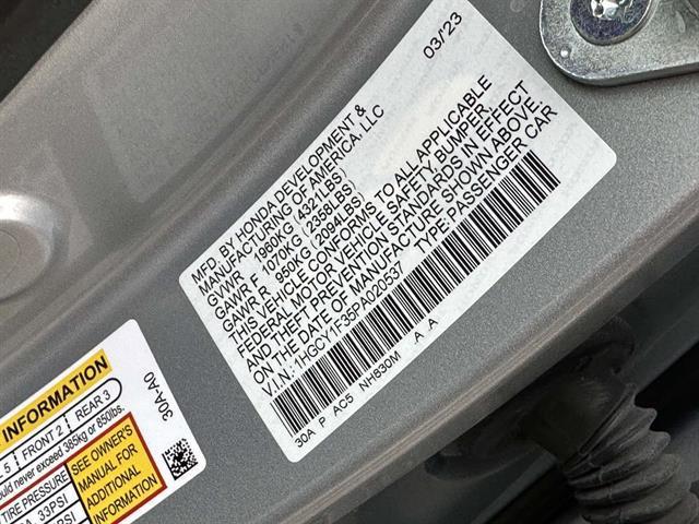 used 2023 Honda Accord car, priced at $22,998